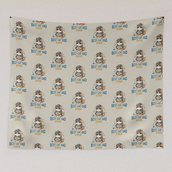 Item preview, Best Cat Dad Ever designed and sold by AliveStyle.