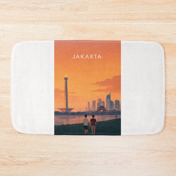 Item preview, Jakarta Monas Landmark and Central Jakarta Waterfront designed and sold by Places On Earth.