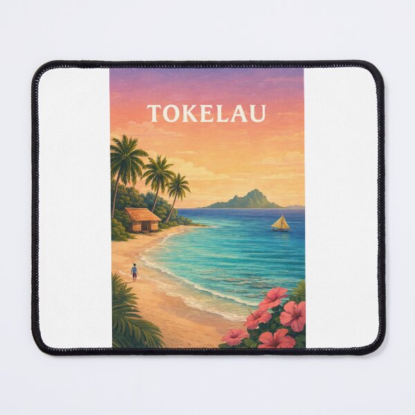 Item preview, Tokelau Tropical Lagoon and South Pacific Atoll Paradise designed and sold by Places On Earth.
