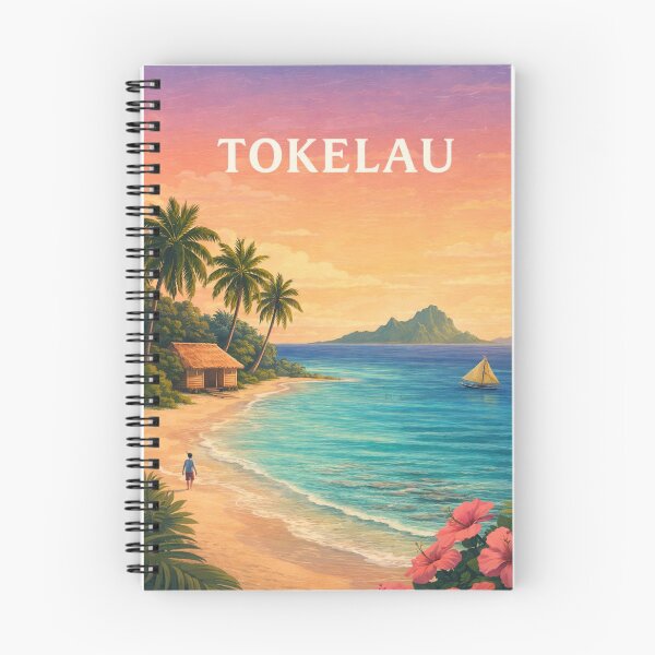 Item preview, Tokelau Tropical Lagoon and South Pacific Atoll Paradise designed and sold by Places On Earth.