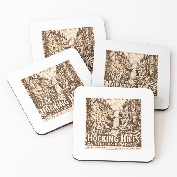Item preview, Hocking Hills State Park Park Ohio USA Nature Preserved Historic Trails designed and sold by Simsimah26Parks.