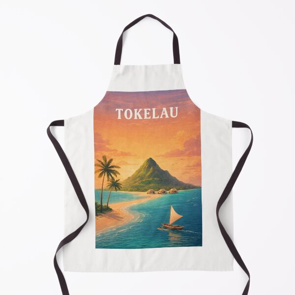 Item preview, Tokelau Sunset Over Fakaofo Lagoon and Pacific Waters designed and sold by Places On Earth.