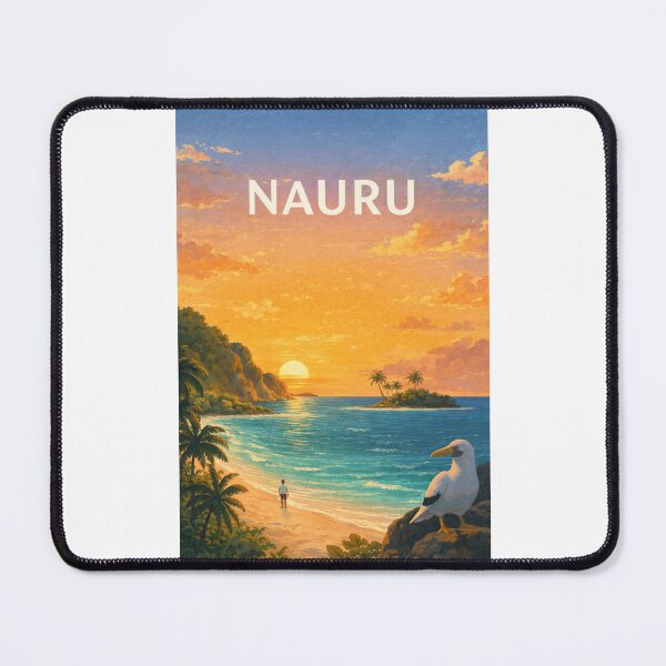 Item preview, Nauru Coastal Sunset and Anibare Bay Seascape designed and sold by Places On Earth.