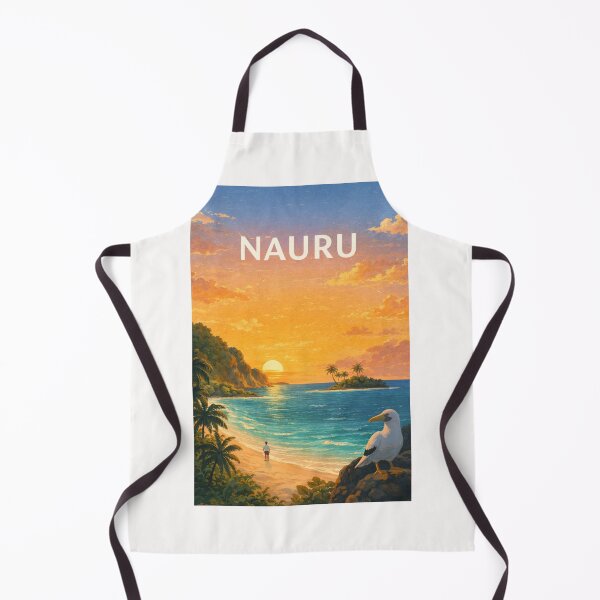 Item preview, Nauru Coastal Sunset and Anibare Bay Seascape designed and sold by Places On Earth.