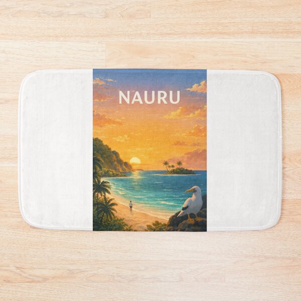 Item preview, Nauru Coastal Sunset and Anibare Bay Seascape designed and sold by Places On Earth.