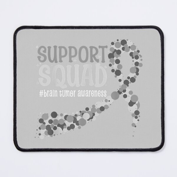 Item preview, Gray Ribbon Brain Tumor Support Squad Brain Tumor Awareness designed and sold by KathieFaugh.