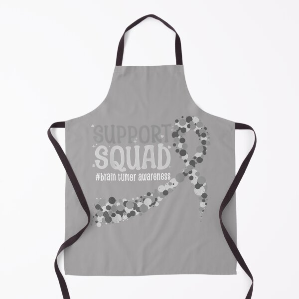 Item preview, Gray Ribbon Brain Tumor Support Squad Brain Tumor Awareness designed and sold by KathieFaugh.