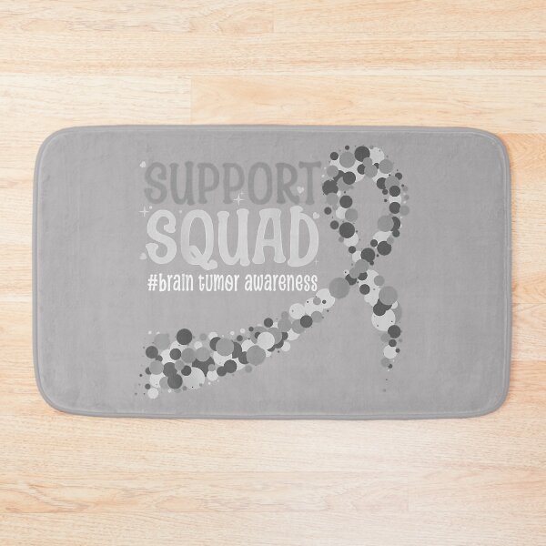 Item preview, Gray Ribbon Brain Tumor Support Squad Brain Tumor Awareness designed and sold by KathieFaugh.