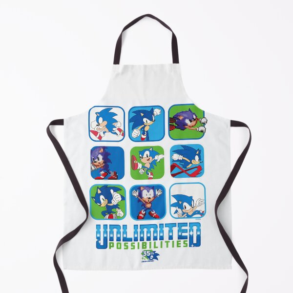 Item preview, Sonic The Hedgehog Thirty Fifth Anniversary Video Game Grid Graphic Design designed and sold by ashenz.