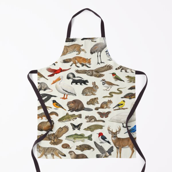 Item preview, Animals of Iowa Retro Style Identification Chart designed and sold by kakarikihill.