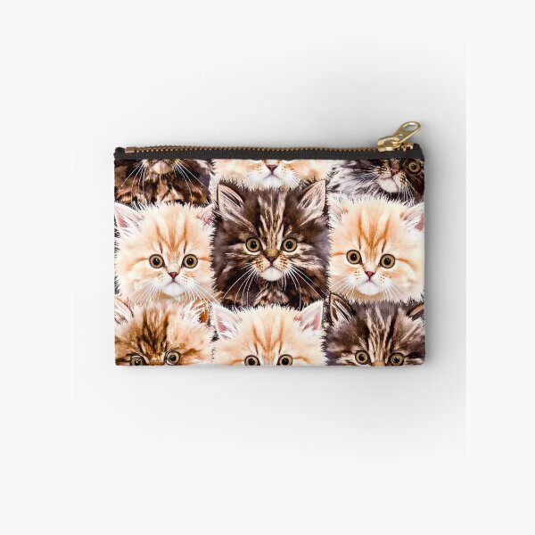 Item preview, Kitten Faces (tan & black) designed and sold by WeaveSphere.