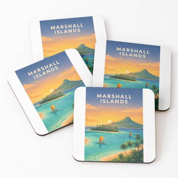 Item preview, Marshall Islands Atoll Waters and Pacific Horizon designed and sold by Places On Earth.