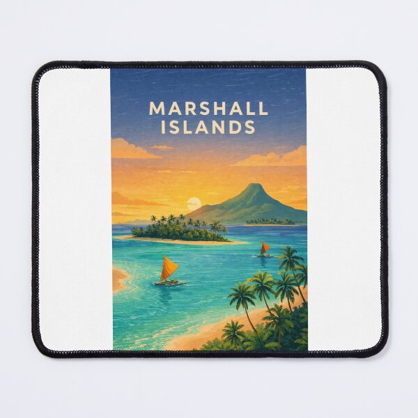 Item preview, Marshall Islands Atoll Waters and Pacific Horizon designed and sold by Places On Earth.