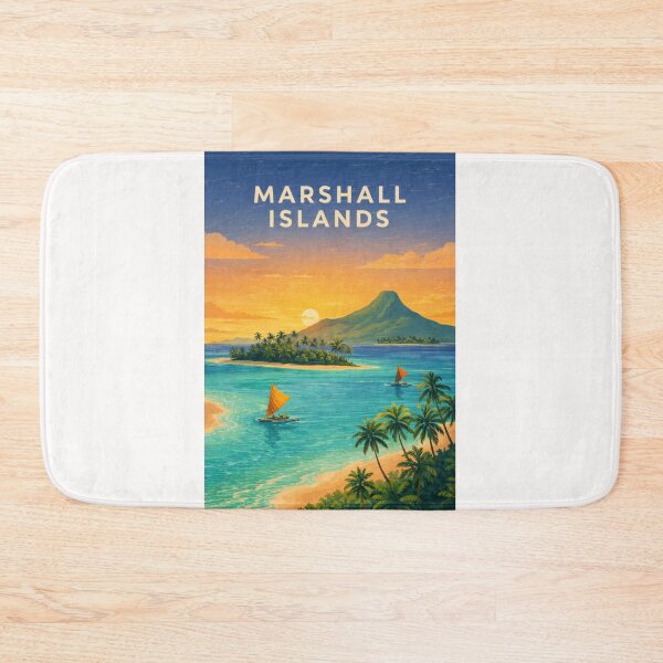 Item preview, Marshall Islands Atoll Waters and Pacific Horizon designed and sold by Places On Earth.