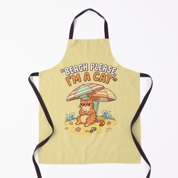 Item preview, Beach Please I'm a Cat designed and sold by AliveStyle.