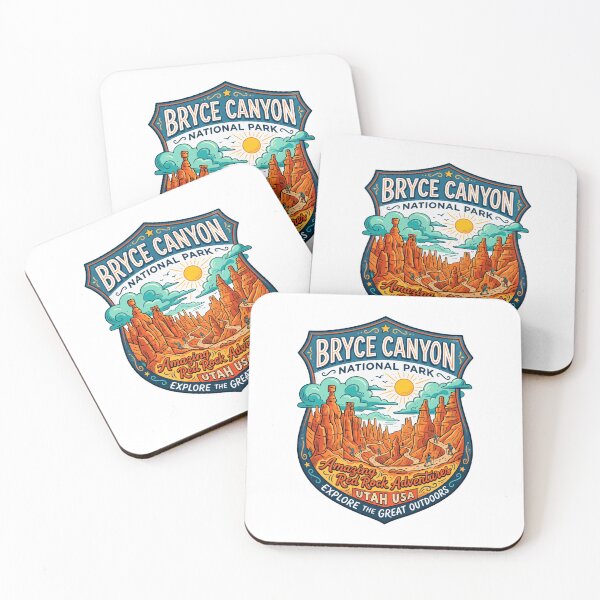 Item preview, Bryce Canyon National Park Amazing Red Rock Adventures Utah USA Explore The Great Outdoors Traveler Hiker designed and sold by Simsimah26Parks.
