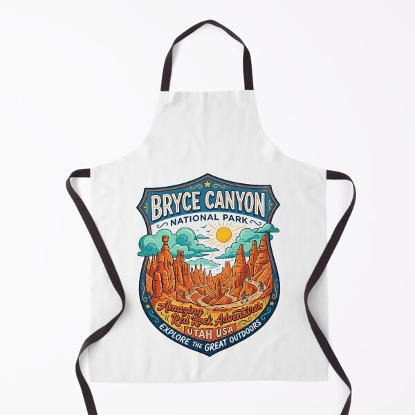 Item preview, Bryce Canyon National Park Amazing Red Rock Adventures Utah USA Explore The Great Outdoors Traveler Hiker designed and sold by Simsimah26Parks.