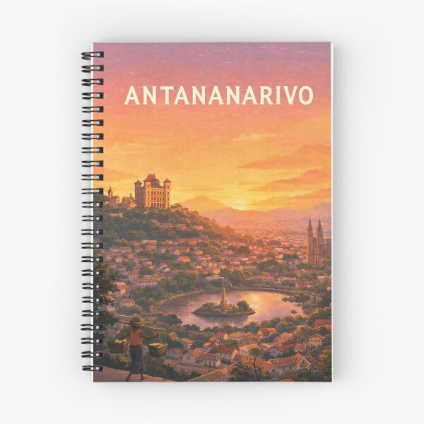 Item preview, Antananarivo Highlands and Analamanga Sunset Panorama designed and sold by Places On Earth.
