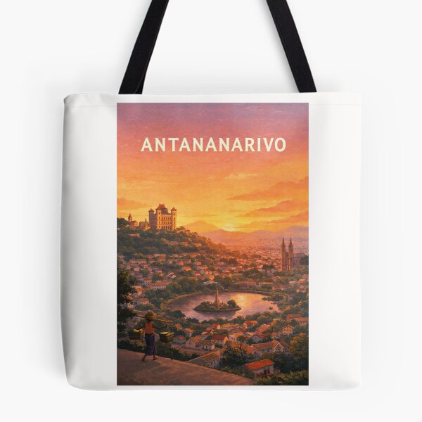 Item preview, Antananarivo Highlands and Analamanga Sunset Panorama designed and sold by Places On Earth.