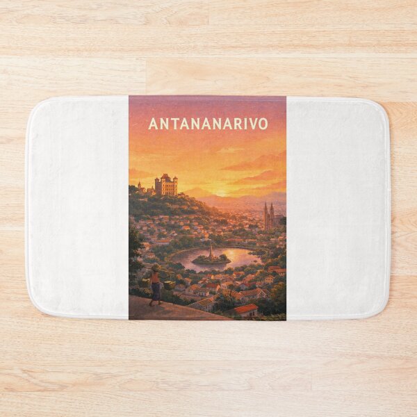 Item preview, Antananarivo Highlands and Analamanga Sunset Panorama designed and sold by Places On Earth.