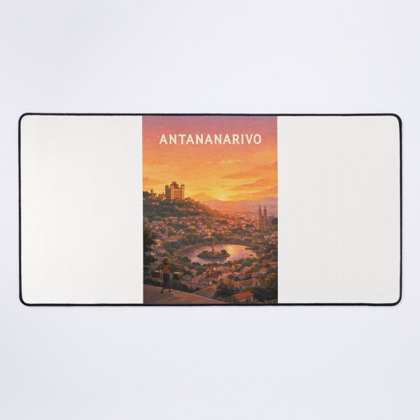 Item preview, Antananarivo Highlands and Analamanga Sunset Panorama designed and sold by Places On Earth.