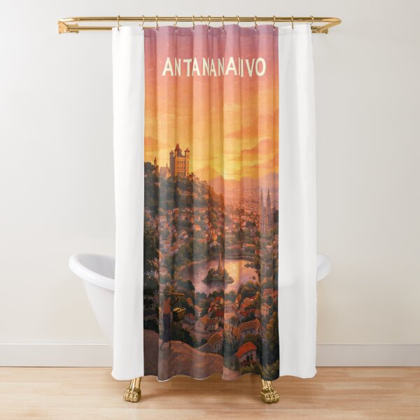 Item preview, Antananarivo Highlands and Analamanga Sunset Panorama designed and sold by Places On Earth.