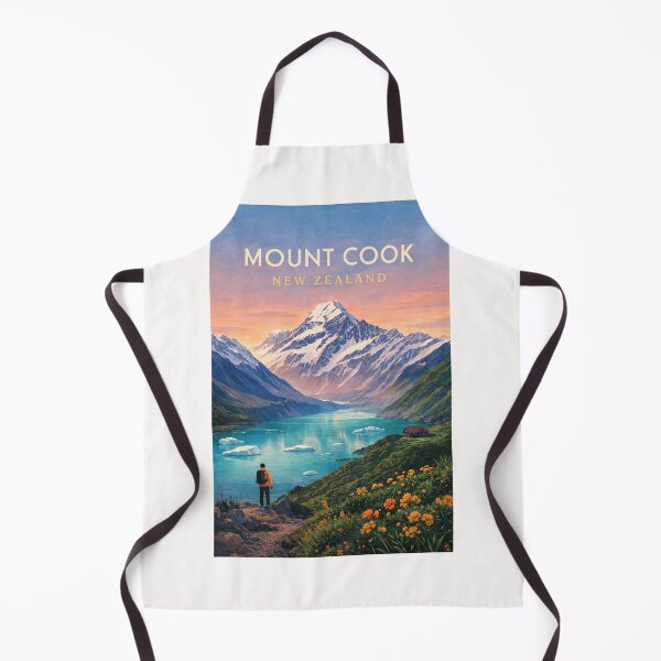 Item preview, Mount Cook Aoraki and Tasman Valley Alpine Vista designed and sold by Places On Earth.