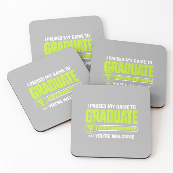 Item preview, Graduation School I Paused My Game to Graduate Funny Kids designed and sold by ArleneRowe.