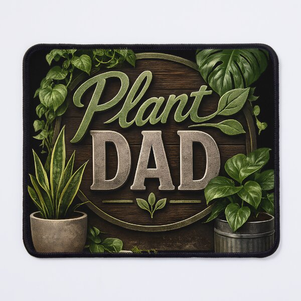 Item preview, Plant Dad | Rustic Houseplant Lover Design designed and sold by Stubblejumper Artworks.