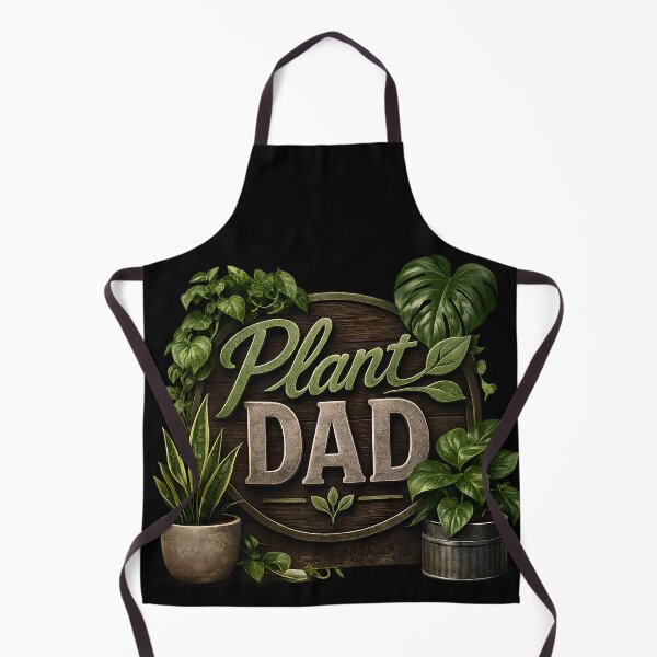 Item preview, Plant Dad | Rustic Houseplant Lover Design designed and sold by Stubblejumper Artworks.