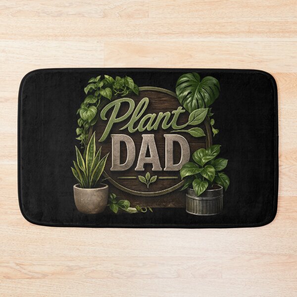 Item preview, Plant Dad | Rustic Houseplant Lover Design designed and sold by Stubblejumper Artworks.