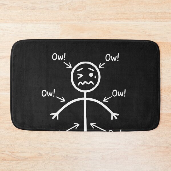 Item preview, Funny Ow Ow Ow Ow Saying Body Pain Character Humor Sarcastic designed and sold by CriseldaBruning.