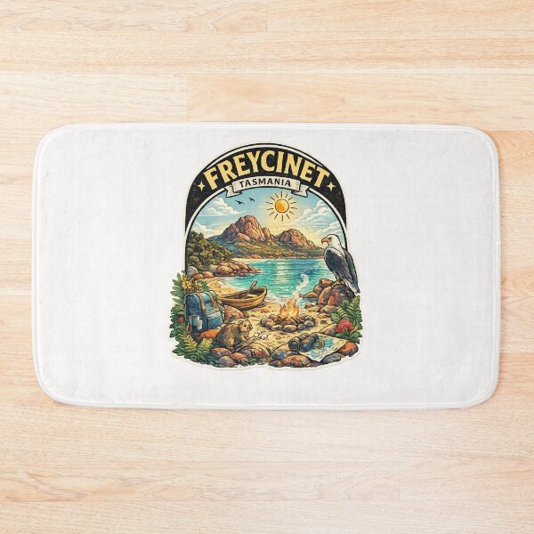 Item preview, Freycinet Tasmania Granite Coast Wineglass Bay Peninsula designed and sold by Places On Earth.