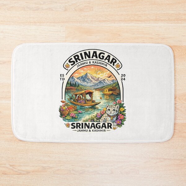 Item preview, Srinagar Dal Lake Jammu and Kashmir Himalayan Valley Landscape designed and sold by Places On Earth.