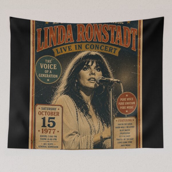 Item preview, Concer Vintage Linda Ronstadt 1977 designed and sold by timigal.