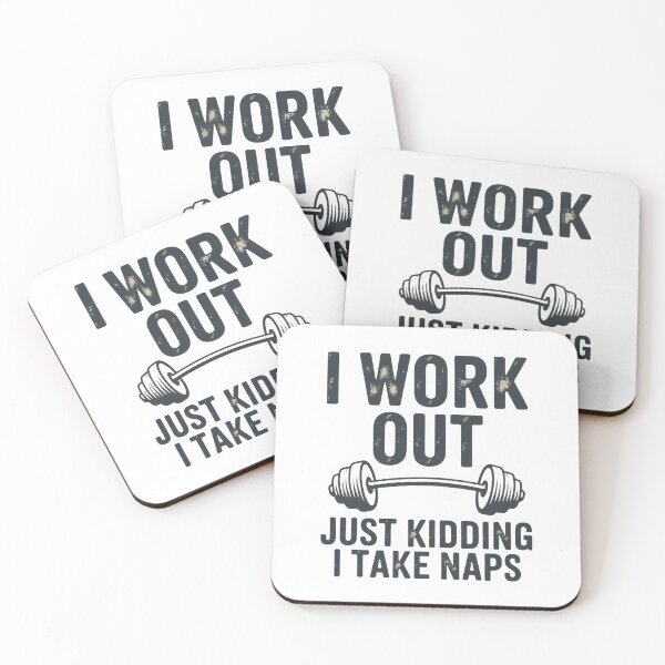 Item preview, I Work Out Just Kidding I Take Naps Funny Gym Sloth Fitness T-Shirt designed and sold by Zizo-DR44.