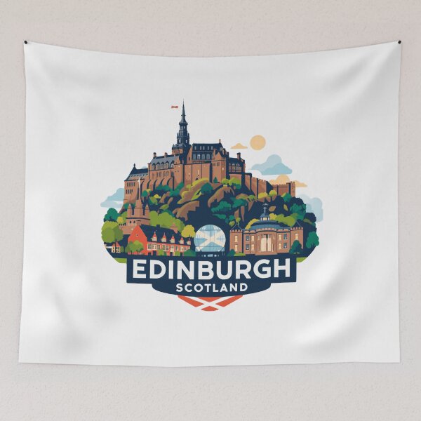 Item preview, Edinburgh Scotland City Travel Destination Vacation designed and sold by Simsimah26Parks.