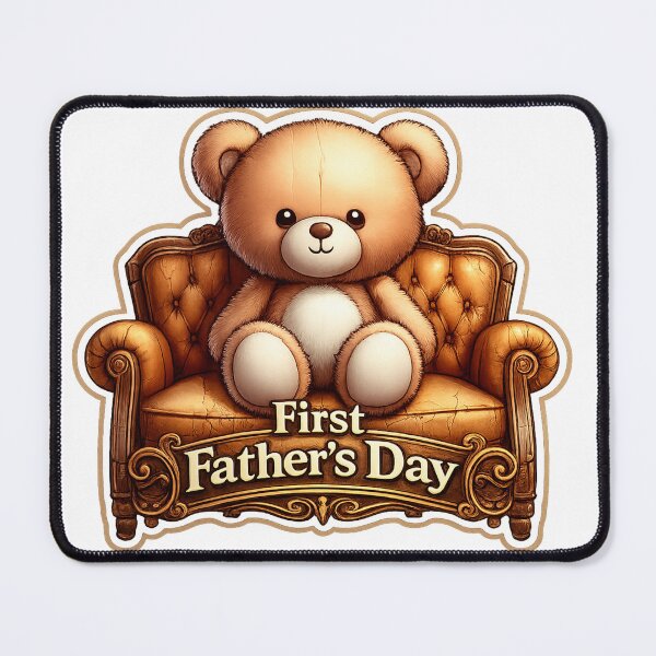 Item preview, Vintage Bear First Fathers Day 2026 designed and sold by Arbacus.
