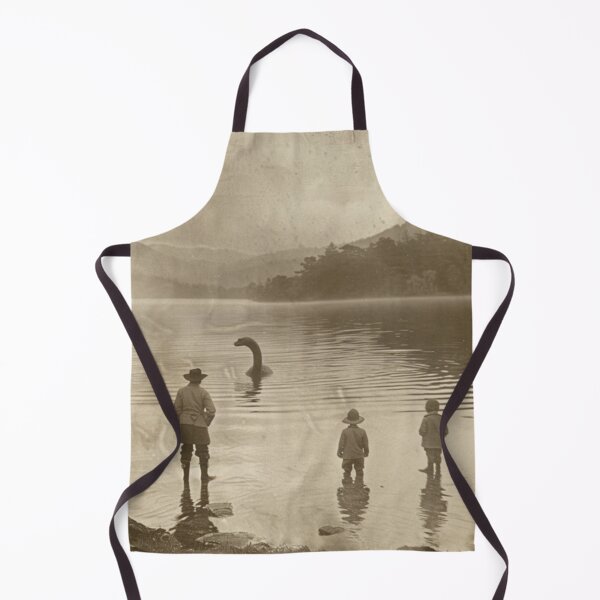 Item preview, Loch Ness Monster Vintage Cryptid Lake Art designed and sold by GSizzle1.