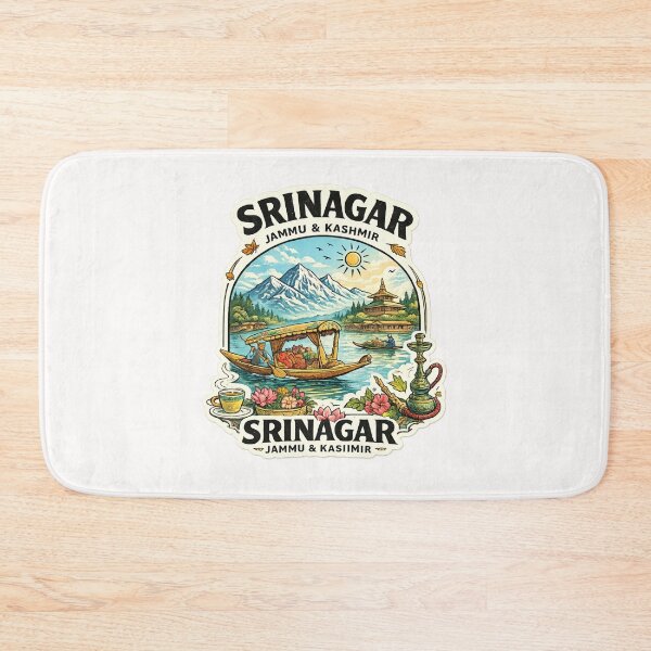 Item preview, Srinagar Kashmir Valley Dal Lake Himalayan Heritage designed and sold by Places On Earth.