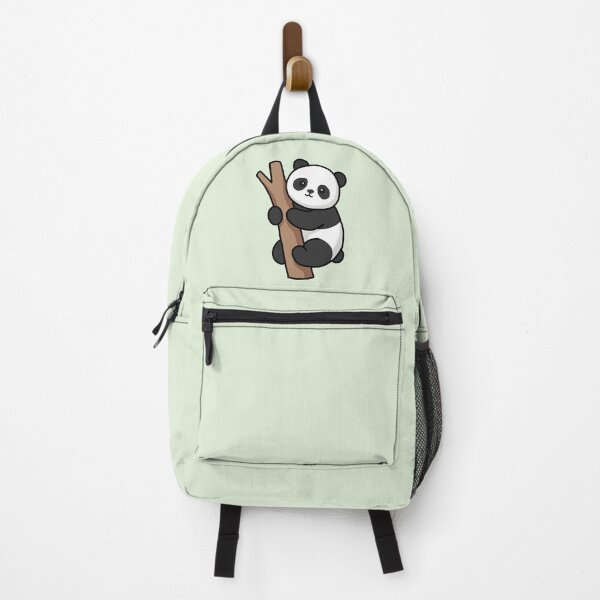 Item preview, Cute Kawaii Panda Climbing Tree designed and sold by KDesingArt.