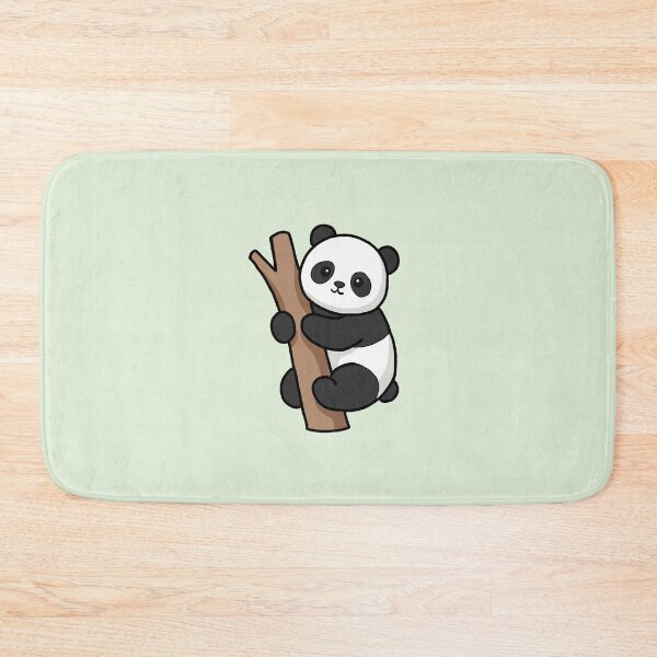 Item preview, Cute Kawaii Panda Climbing Tree designed and sold by KDesingArt.