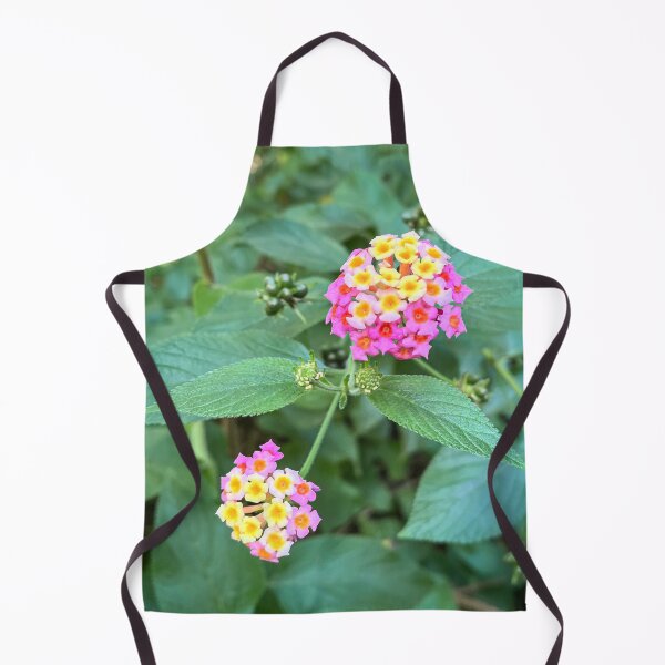 Item preview, Colourful Pink And Yellow Lantana Flower Clusters designed and sold by Be Captured by Brittany Emma.