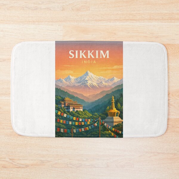 Item preview, Sikkim India Kanchenjunga Eastern Himalayan Landscape designed and sold by Places On Earth.