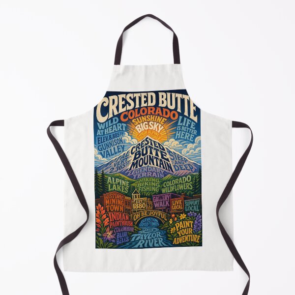 Item preview, Crested Butte Colorado Wildflower Mountains and Gunnison Valley Adventure designed and sold by Places On Earth.