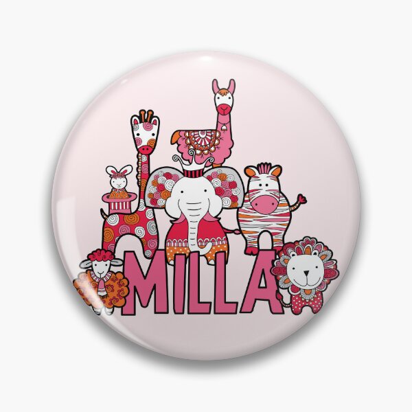 Item preview, Milla y sus amigos designed and sold by Glynnis Owen.