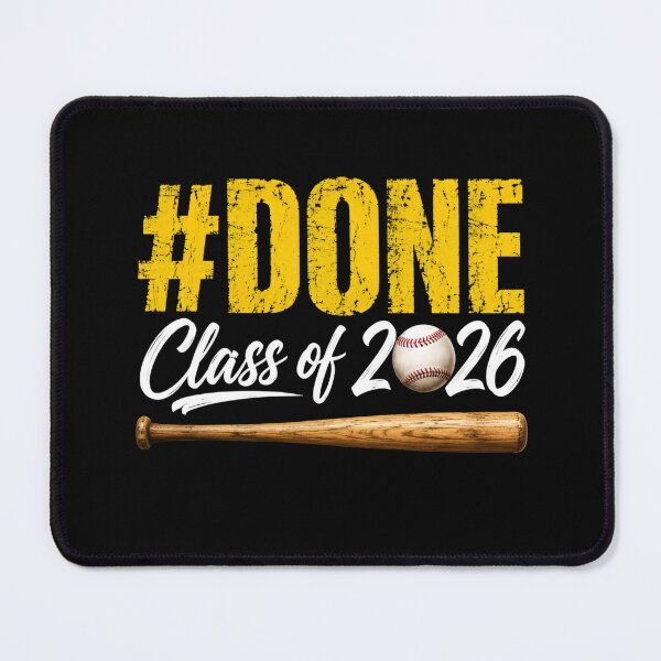 Item preview, #DONE Class of 2026 Baseball Senior Graduation designed and sold by Zizo-DR44.