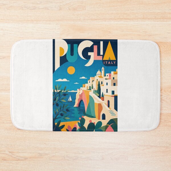 Item preview, Puglia Italy Coastal Village and Adriatic Sea Escape designed and sold by Places On Earth.