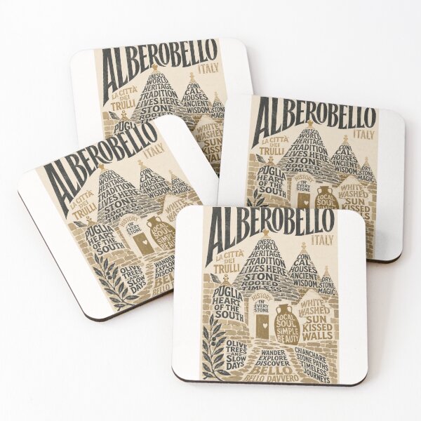 Item preview, Alberobello Italy Trulli Heritage of Puglia designed and sold by Places On Earth.