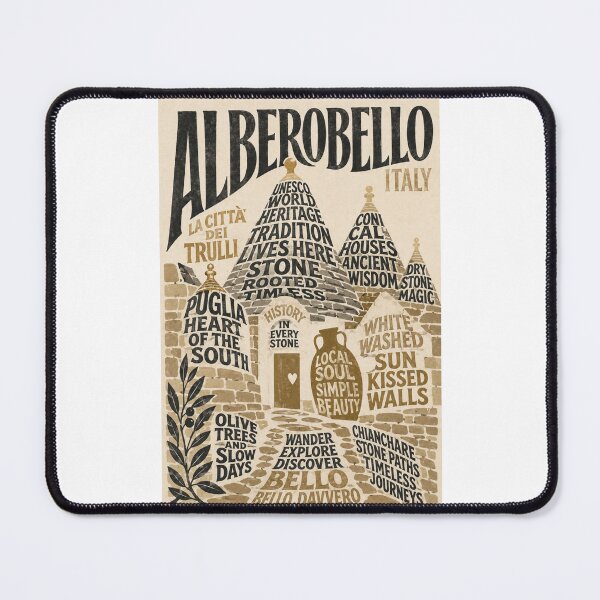 Item preview, Alberobello Italy Trulli Heritage of Puglia designed and sold by Places On Earth.